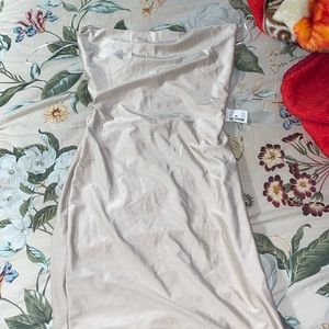 WINDSOR: Cowl Neck Back Lace Up dress.